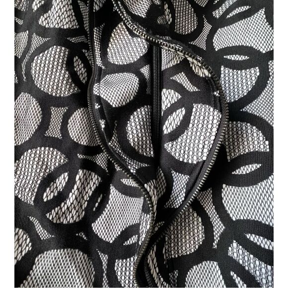 Samuel Dong Dress midi mini black white luxu Zipper elegant formal midi XS - Picture 13 of 16